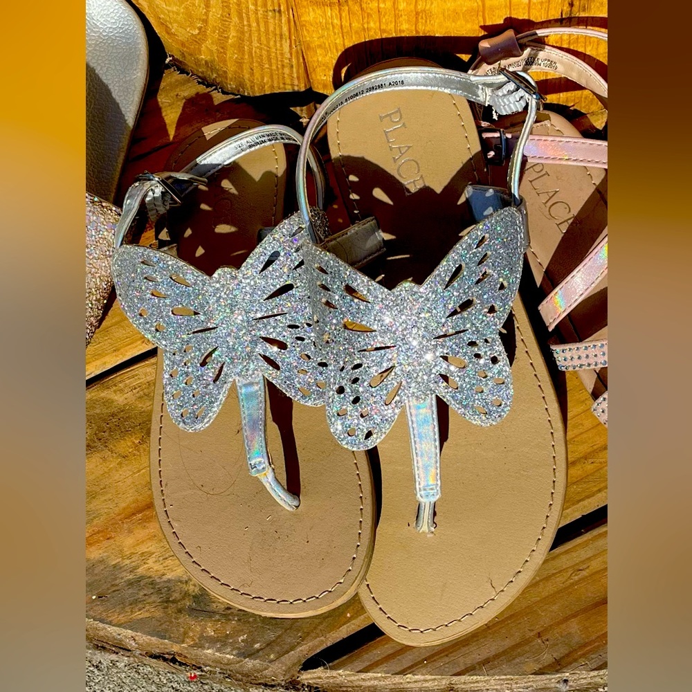 Children’s Place Butterfly Sandals size 1